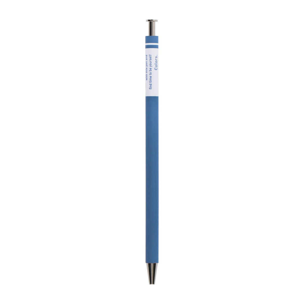 MARK'S COLORS 0.5 mm Refillable Gel Pen — Blue
