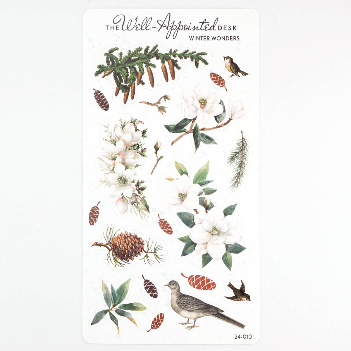 The Well-Appointed Desk - Winter Wonders Sticker Sheet (24-010)