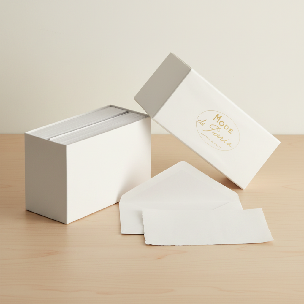 Exaclair - G. Lalo - Mode De Paris Correspondence Set: WHITE