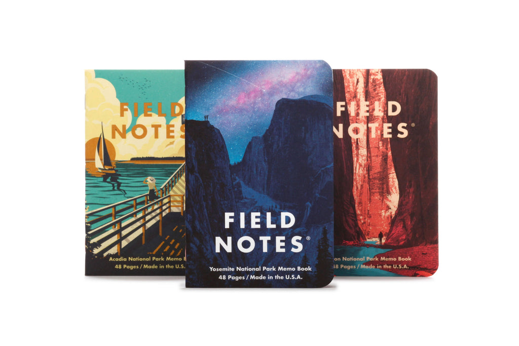 Field Notes — National Parks Series A — 3-Pack