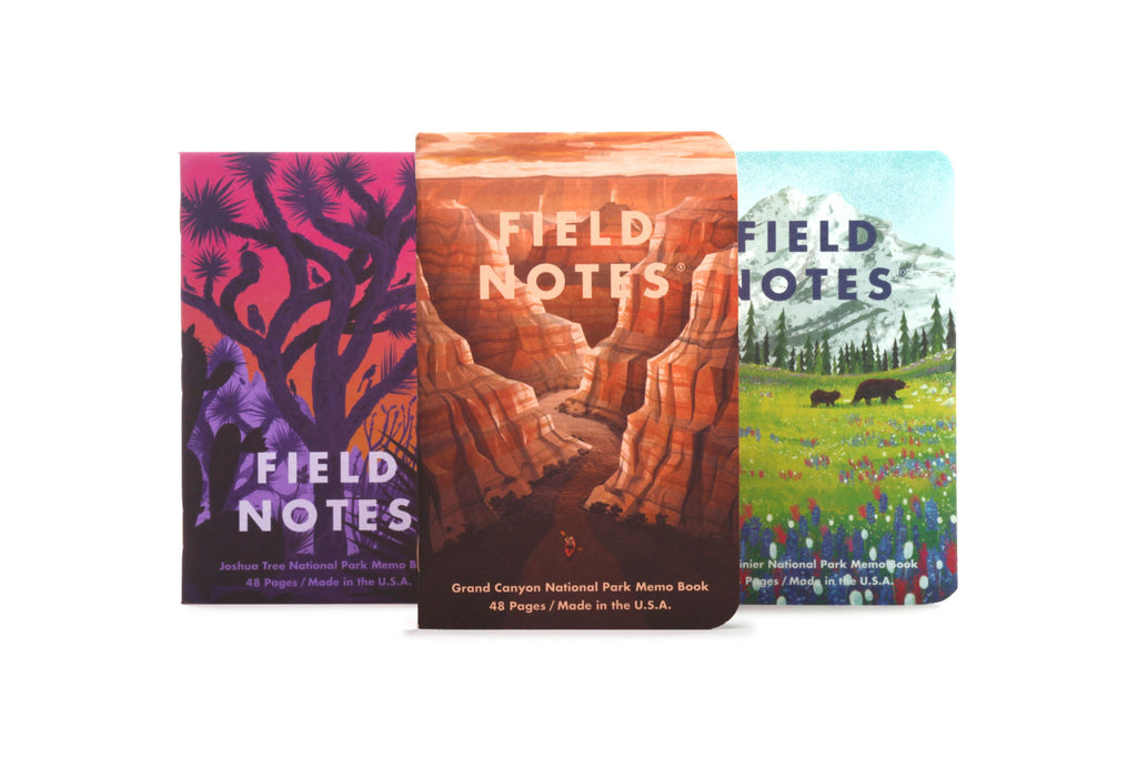 Field Notes — National Parks Series B — 3-Pack