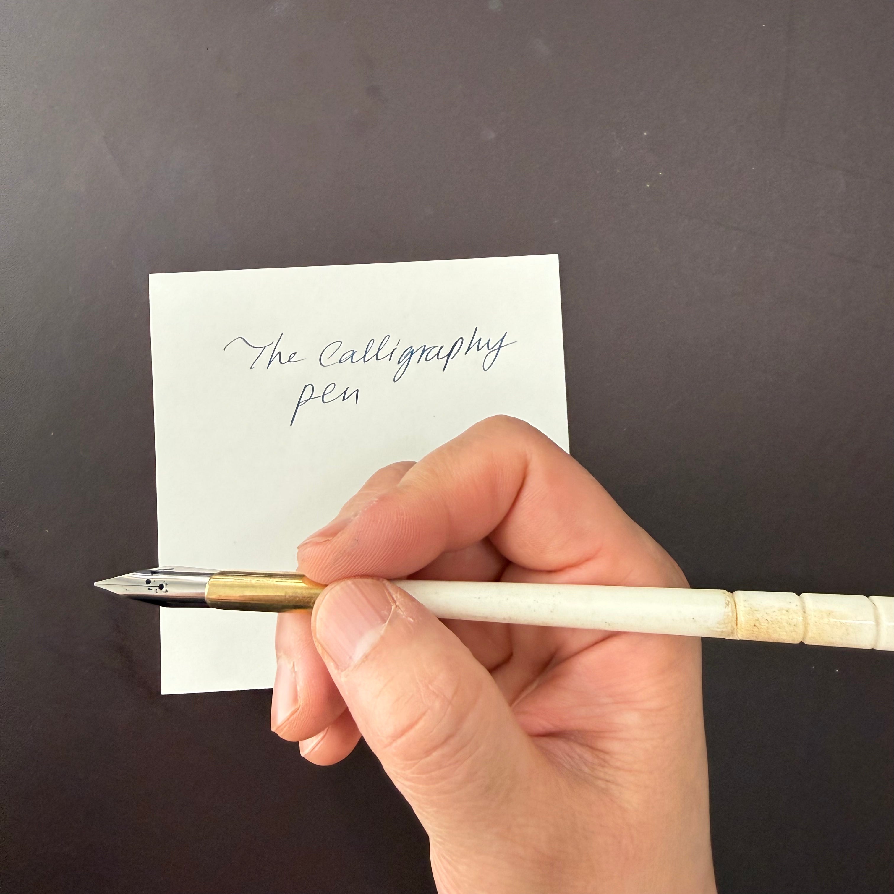 Genuine Ox Bone Nib Pen