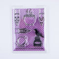 The Well-Appointed Desk - The Unfamiliars - 3"x4" Clear Witchy Stamp Set (6 designs)