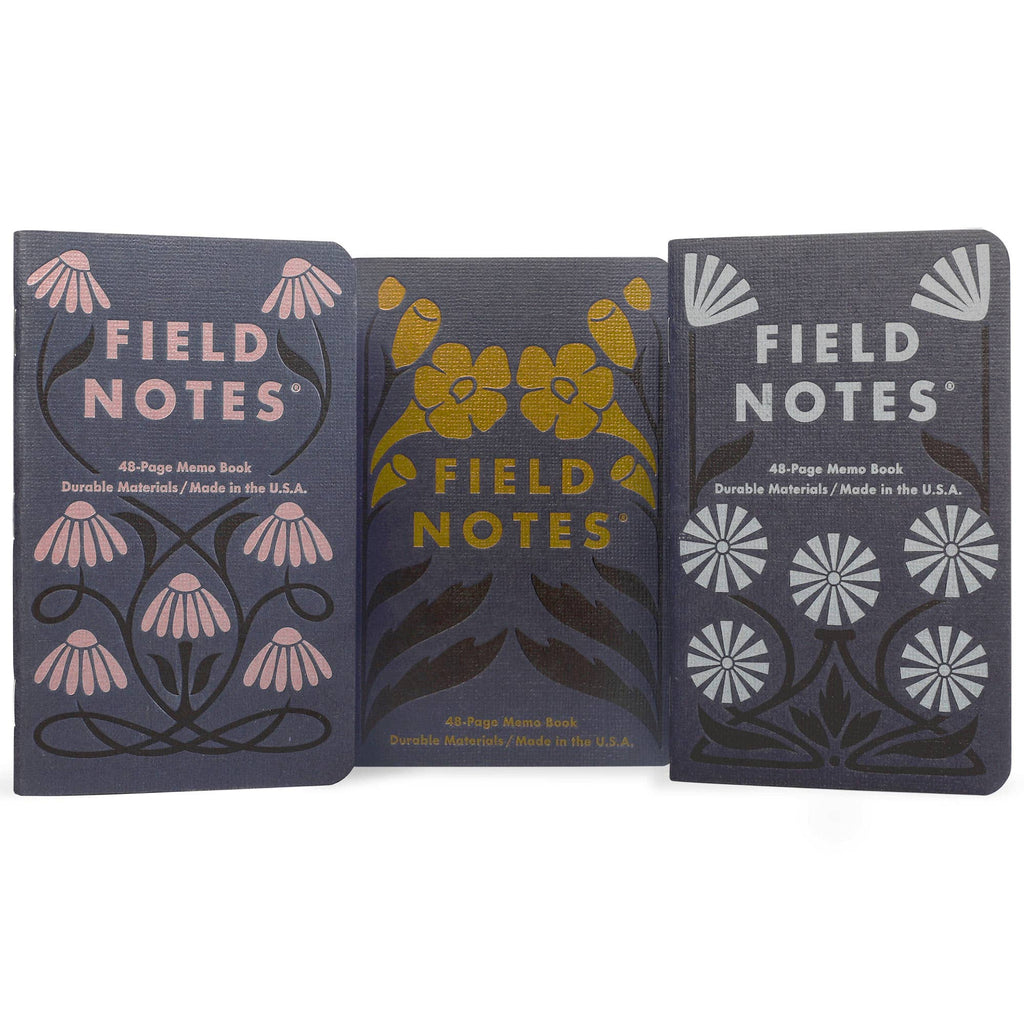 Field Notes — Fall Flowers — 3-Pack