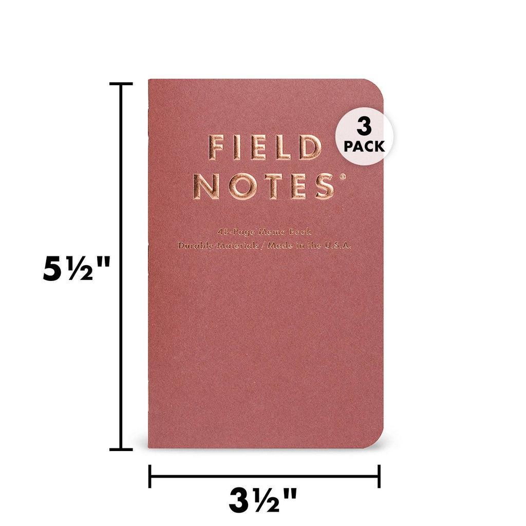 Field Notes — Lucky — 3-Pack Pocket Notebooks
