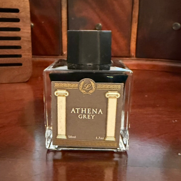 Laban Greek Mythology II Fountain Pen Ink — Athena Grey, 50 mL
