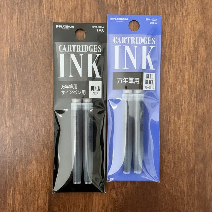 Platinum Fountain Pen Ink Cartridges