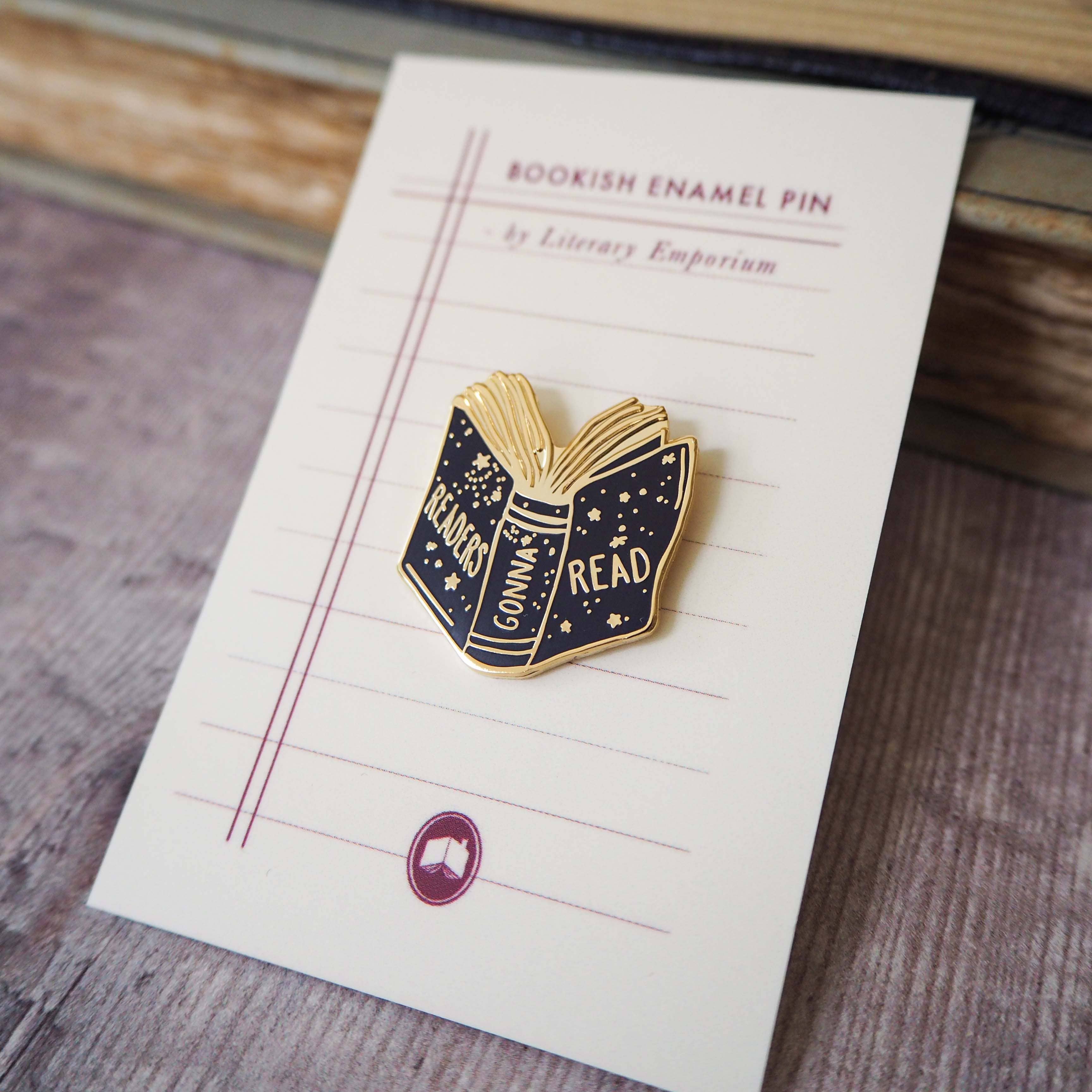 Readers Gonna Read Enamel Pin
