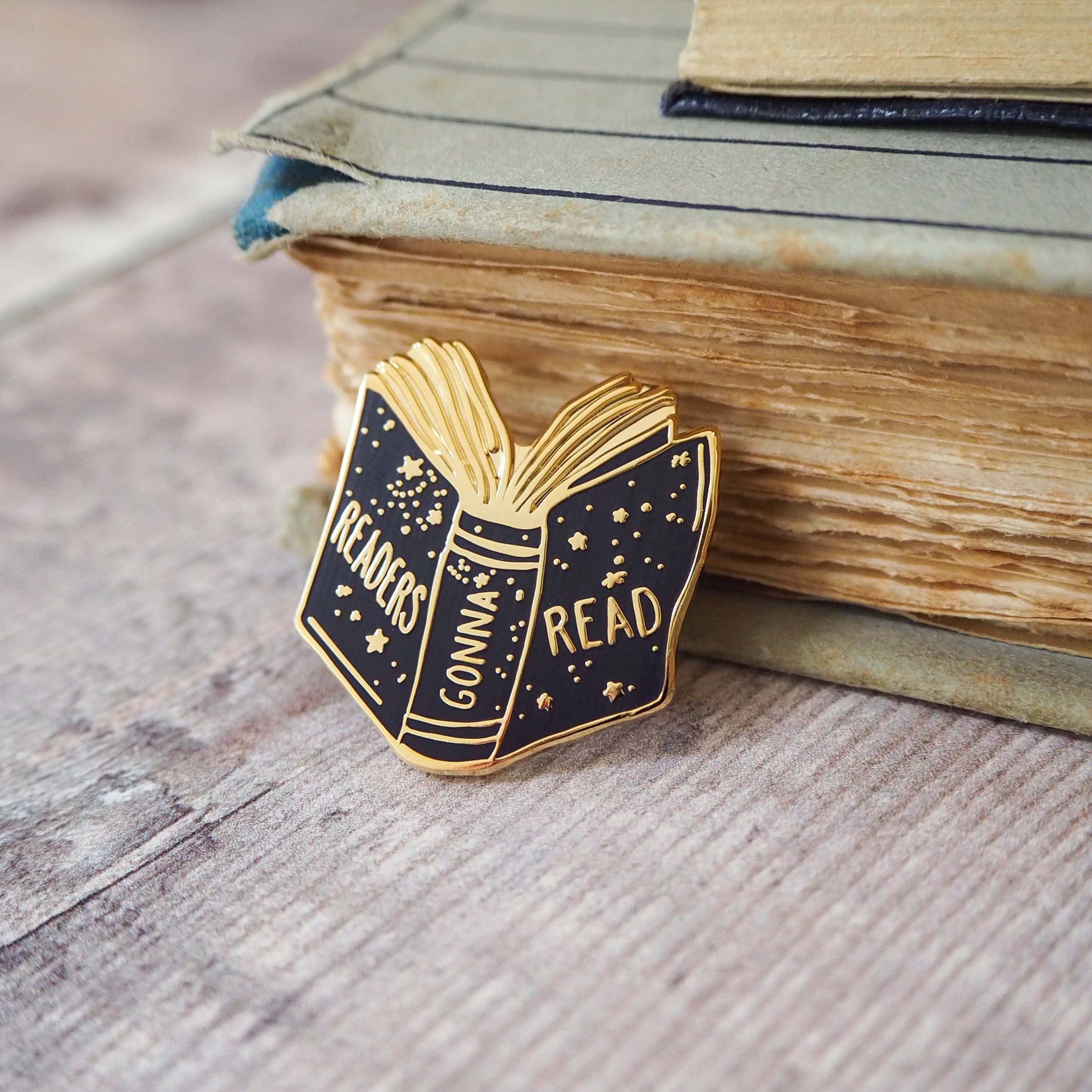 Readers Gonna Read Enamel Pin