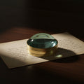Polished Brass Desk Magnifier