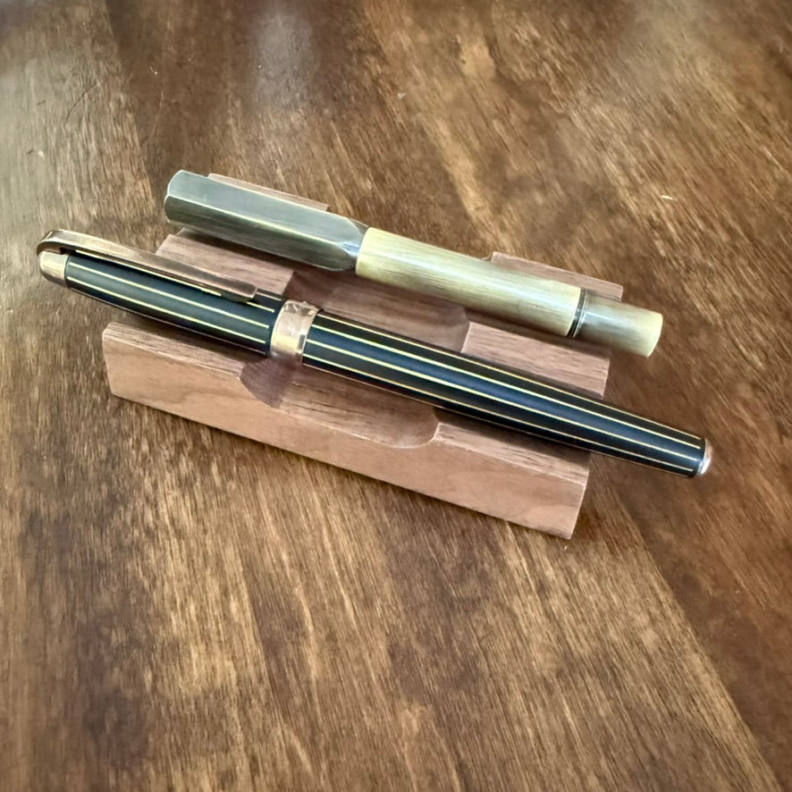 Wooden Writing Desk Pen Rest