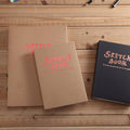 Potentate Exposed Binding Sketchbook — 100 gsm Acid-Free Paper