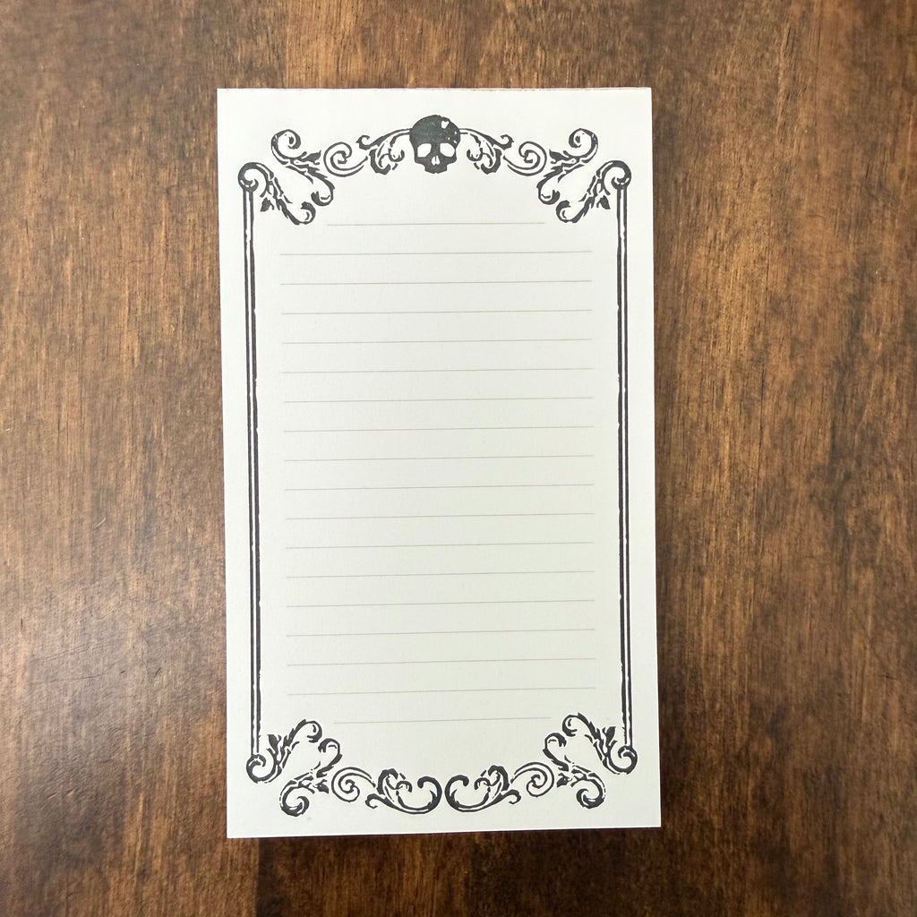 The Well-Appointed Desk — Memento Mori Notepad