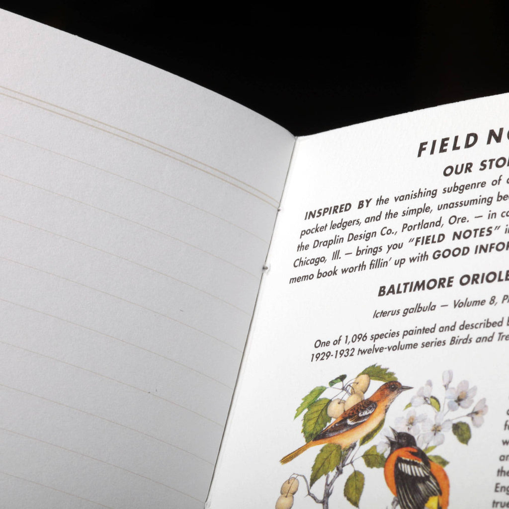Field Notes — Birds and Trees of North America — 3-Pack