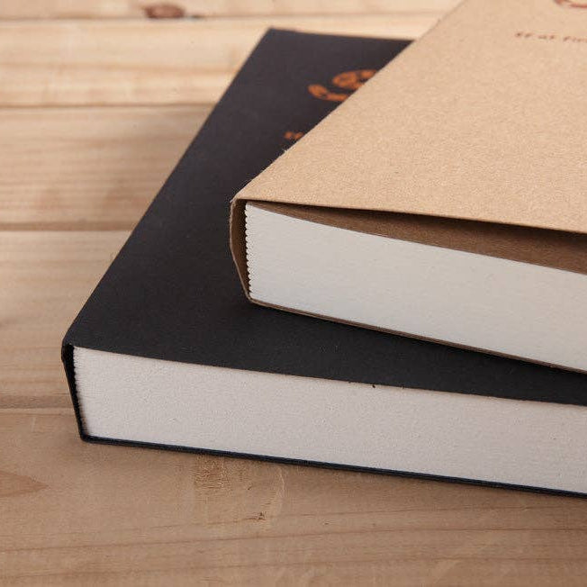 Potentate Exposed Binding Sketchbook — 100 gsm Acid-Free Paper
