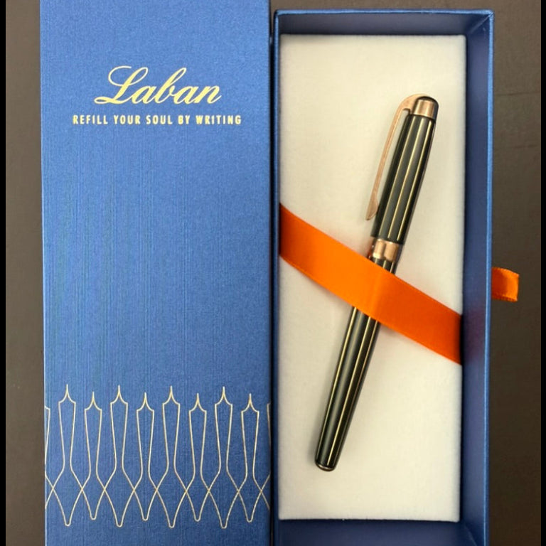 Laban Antique II Fountain Pen — Rose Gold