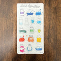 The Well-Appointed Desk — Inky Dreams Ink Bottle Sticker Sheet