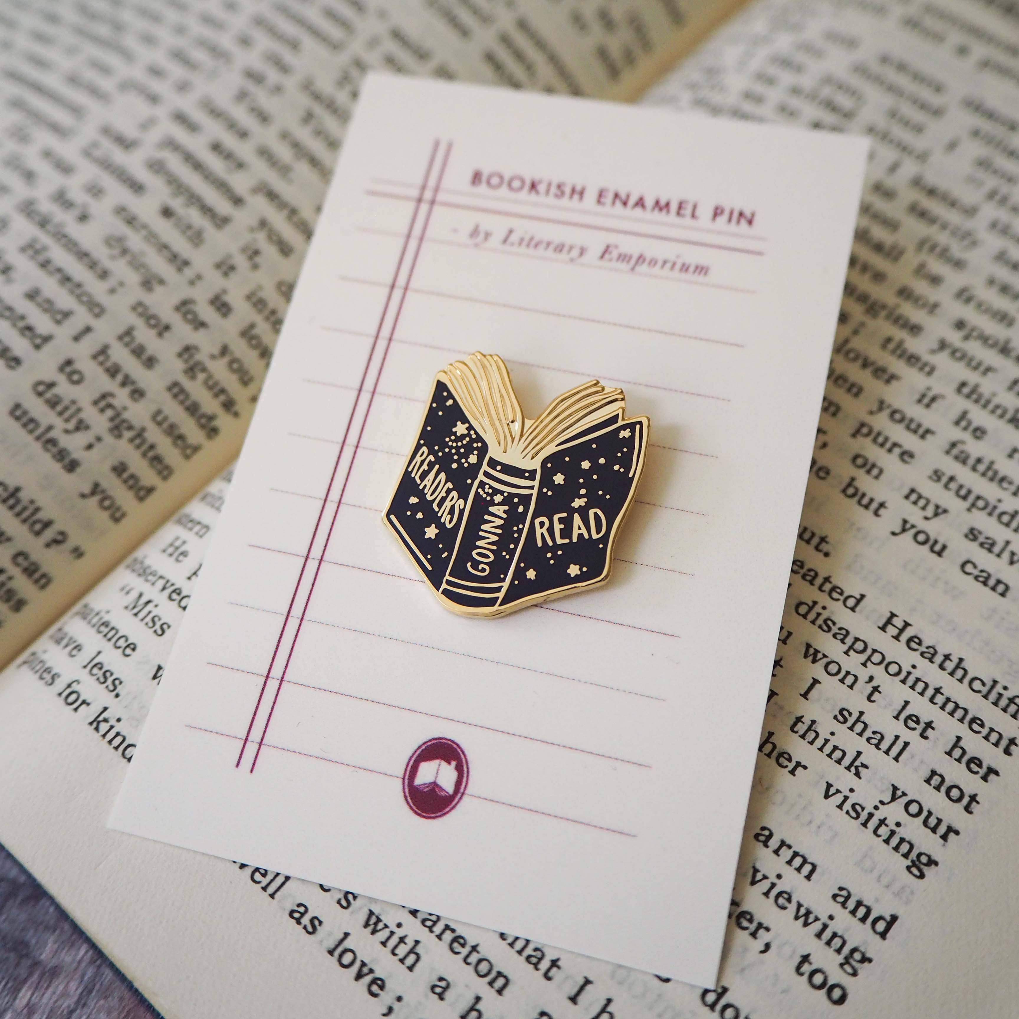 Readers Gonna Read Enamel Pin