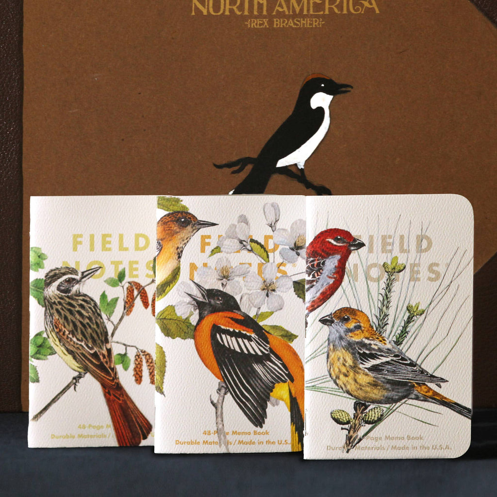 Field Notes — Birds and Trees of North America — 3-Pack