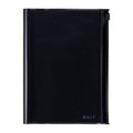 MARK'S EDiT B6 Grid Notebook with Zipper Pocket — Midnight Black