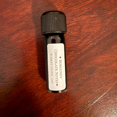 Robert Oster Burgundy Chocolate Notes Ink — 5 mL Archive Bottle