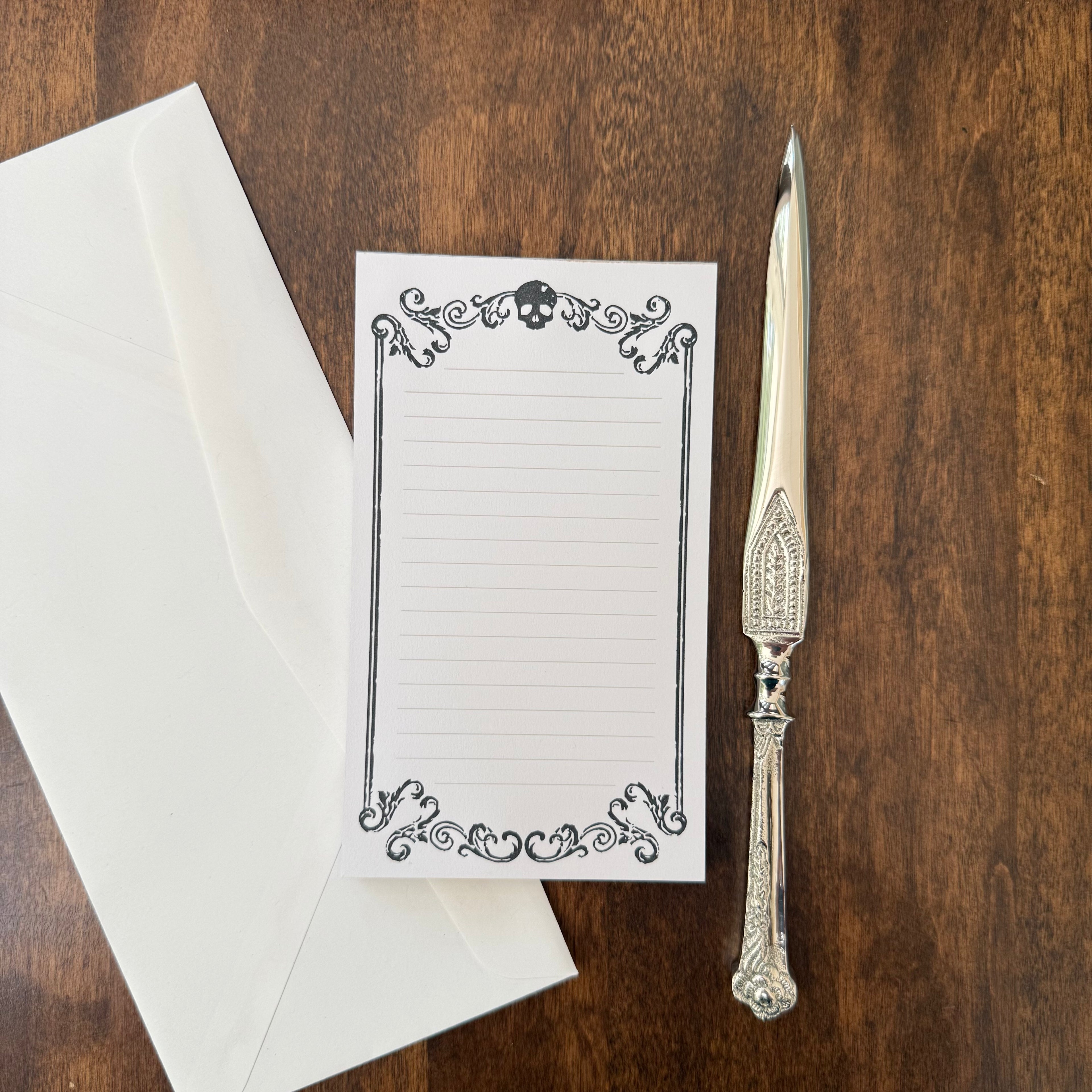 The Well-Appointed Desk — Memento Mori Notepad
