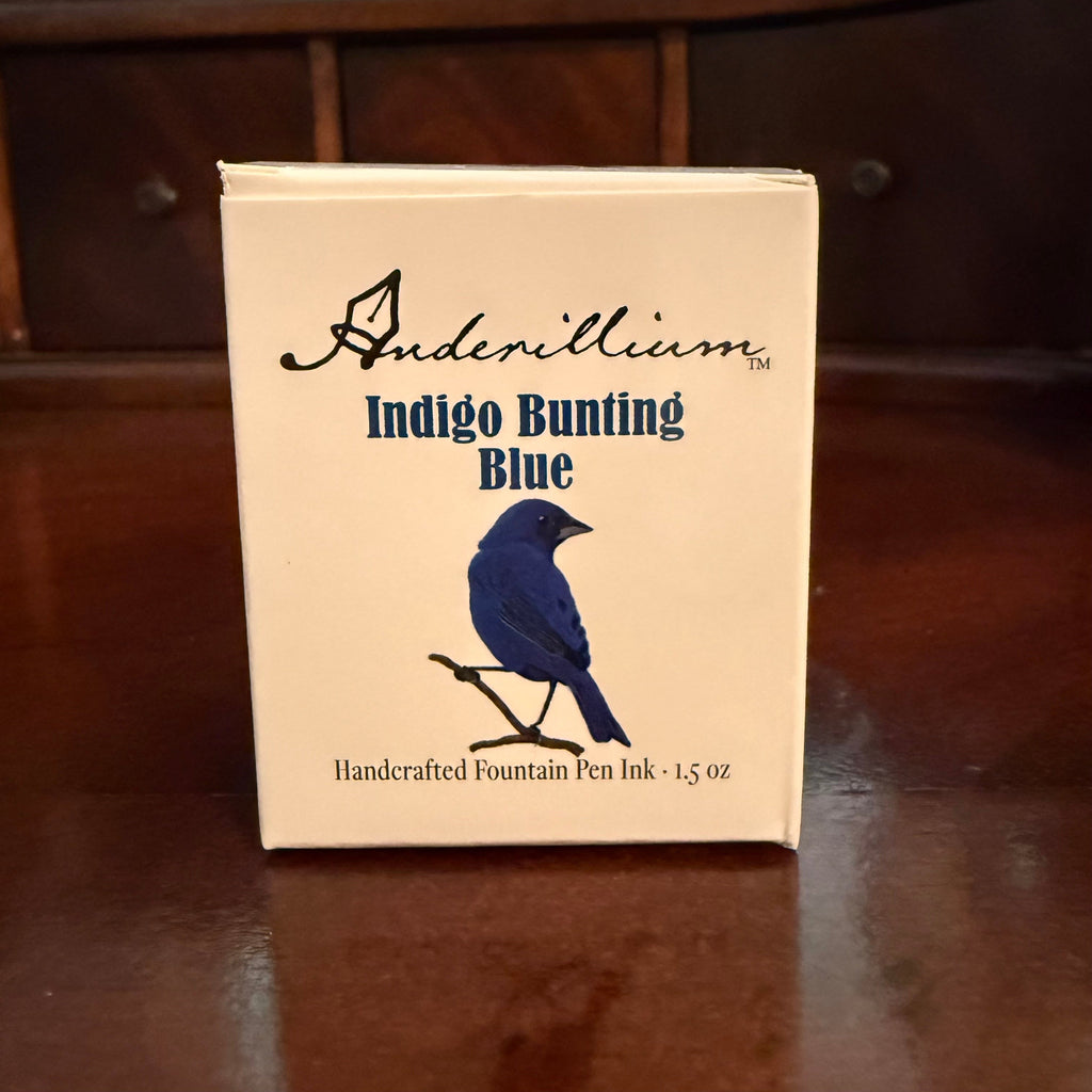 Anderillium Indigo Bunting Blue Fountain Pen Ink — 1.5 oz (45 mL)