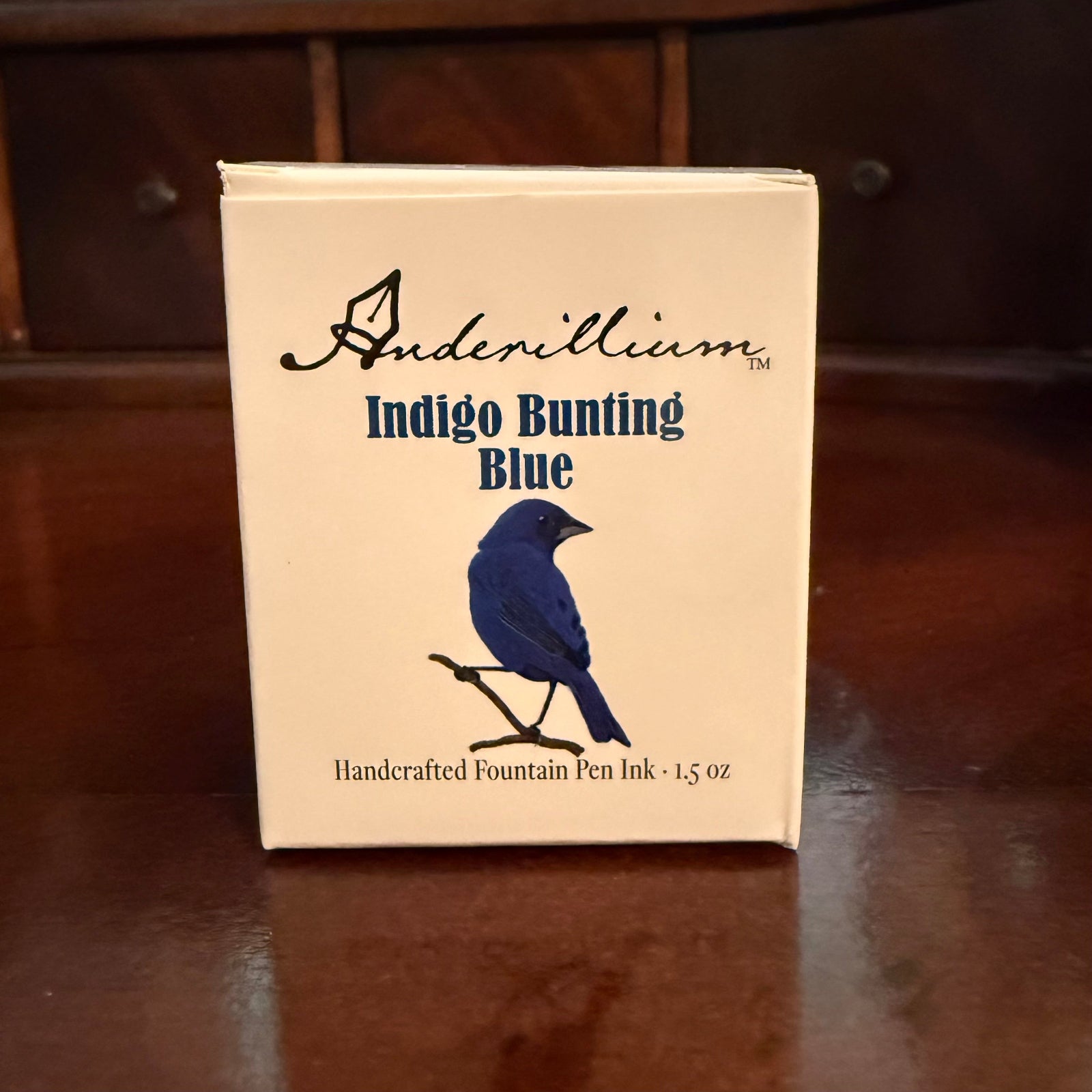 Anderillium Indigo Bunting Blue Fountain Pen Ink — 1.5 oz (45 mL)