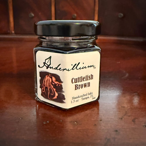 Anderillium Cuttlefish Brown Fountain Pen Ink — 1.5 oz (45 mL)