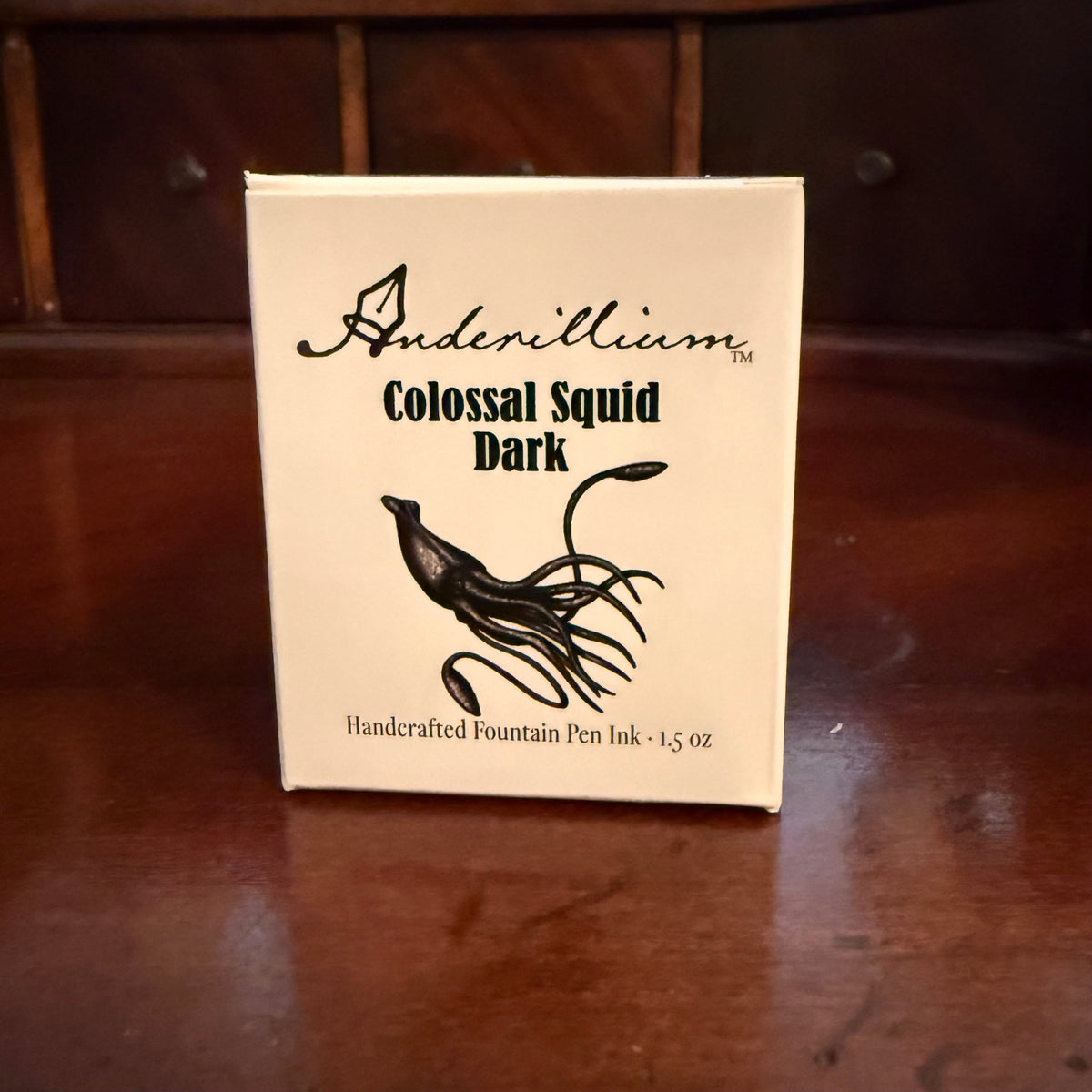 Anderillium Colossal Squid Dark Fountain Pen Ink — 1.5 oz (45 mL)