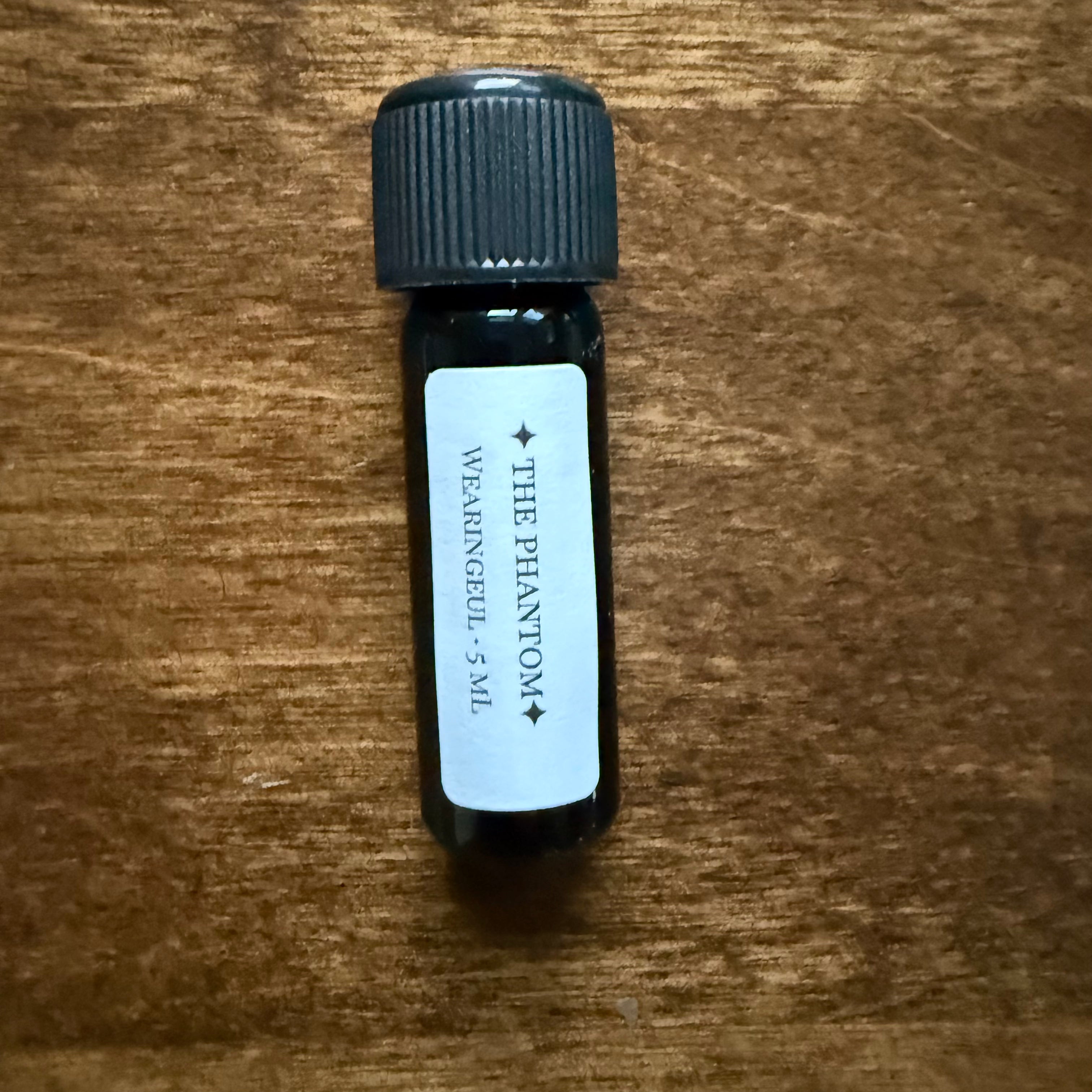 Wearingeul The Phantom of the Opera fountain pen ink in a 5 mL glass Archive Bottle