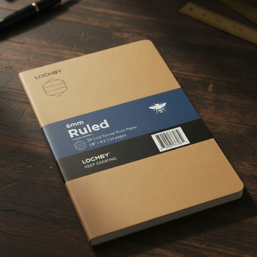 Lochby A5 Ruled Notebook