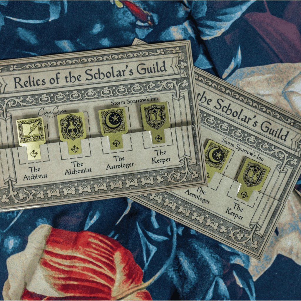 CoraCreaCrafts - Page Markers - Relics of the Scholar's Guild