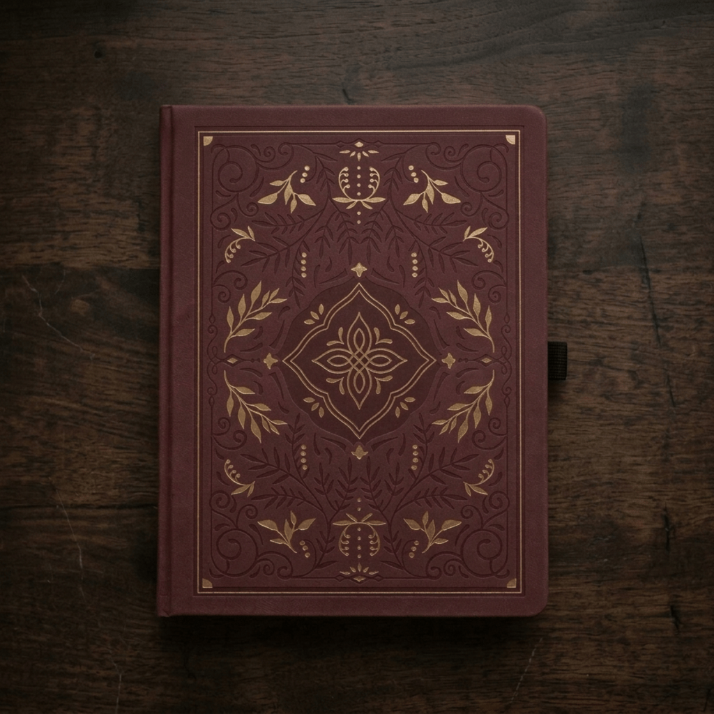 Archer and Olive - Storybook in Plum Notebook
