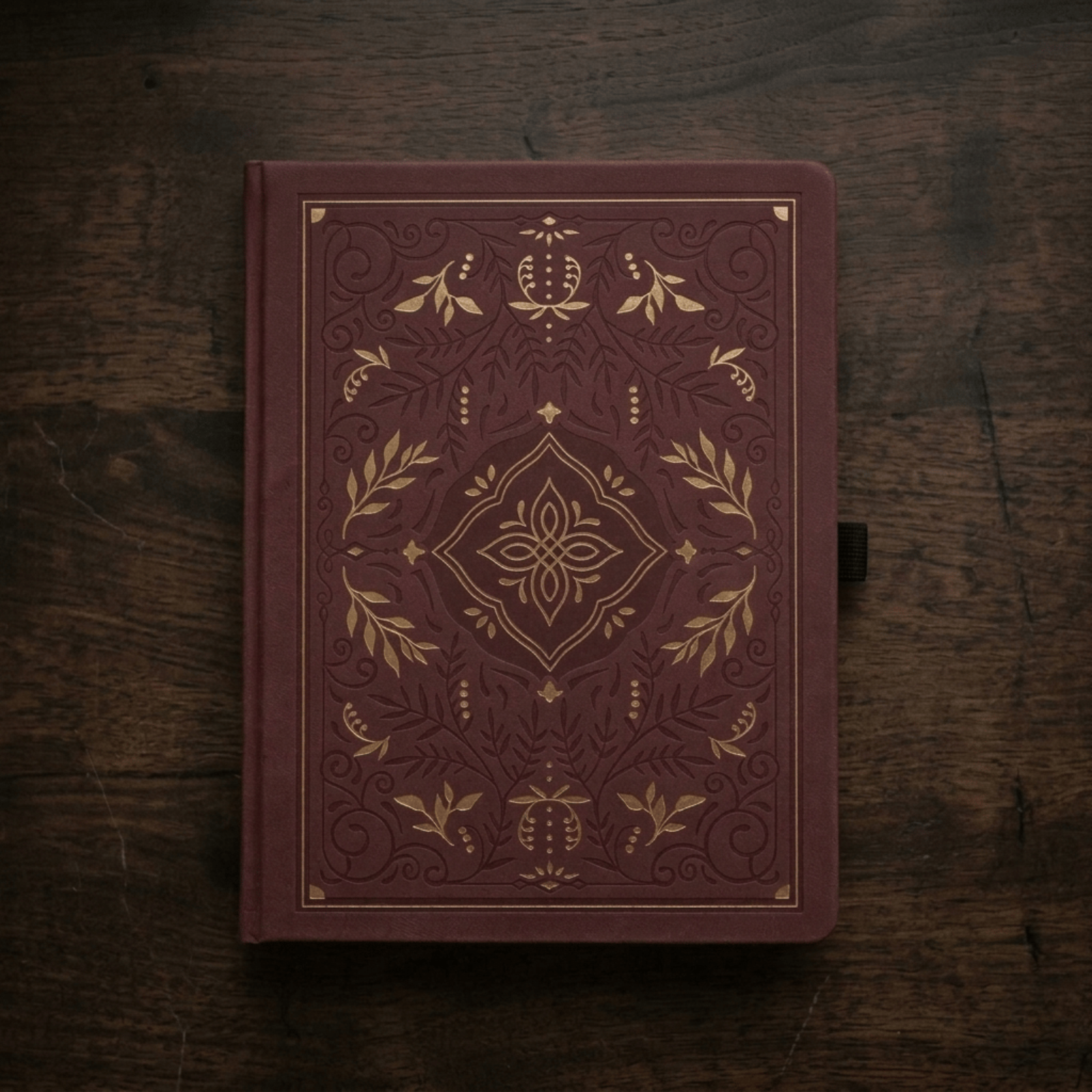 Archer and Olive - Storybook in Plum Notebook