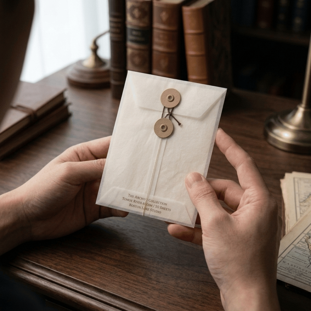 Boston Lore Tomoe River Ink Swatch Cards — 68 gsm