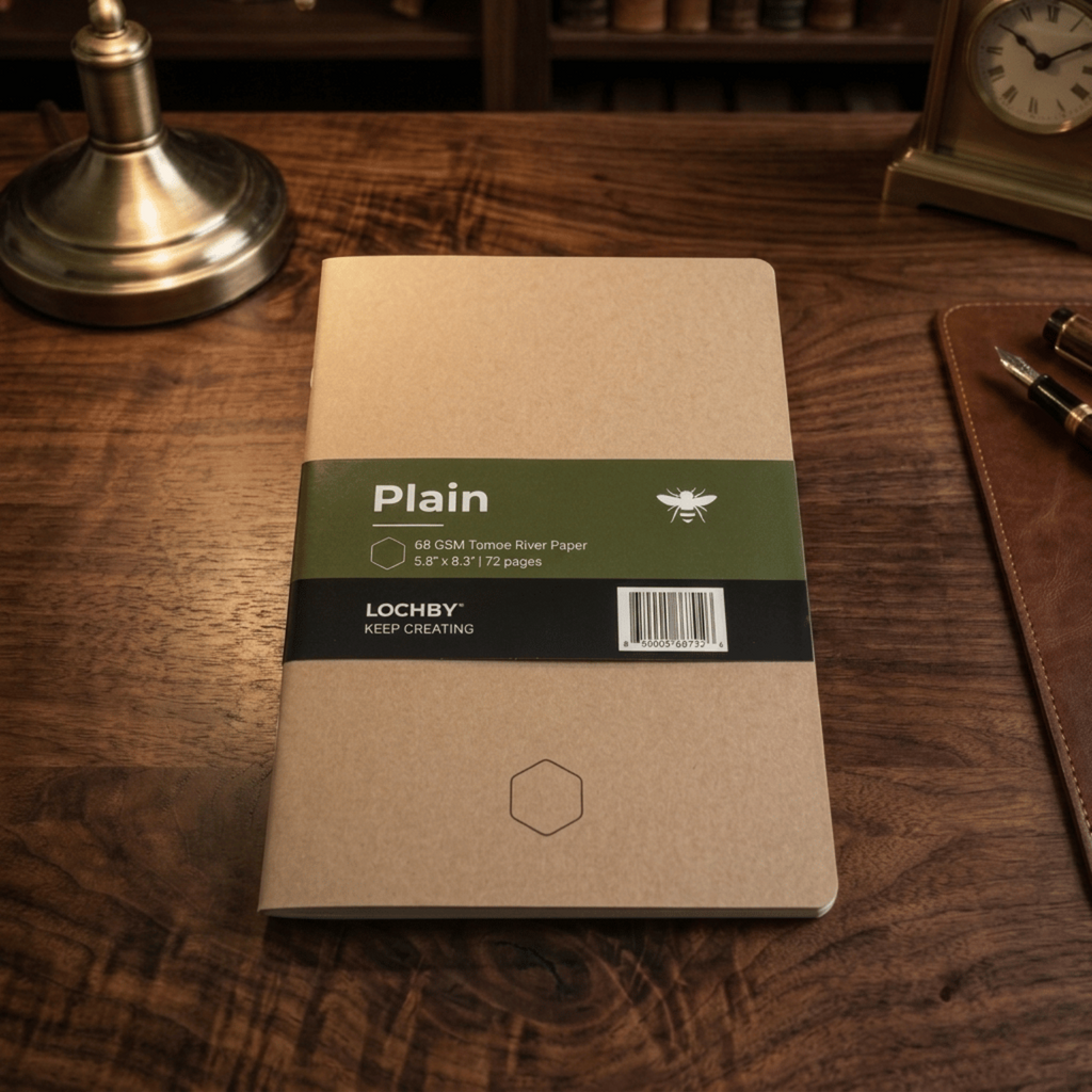 Lochby A5 Notebook — Plain | Tomoe River 68 gsm