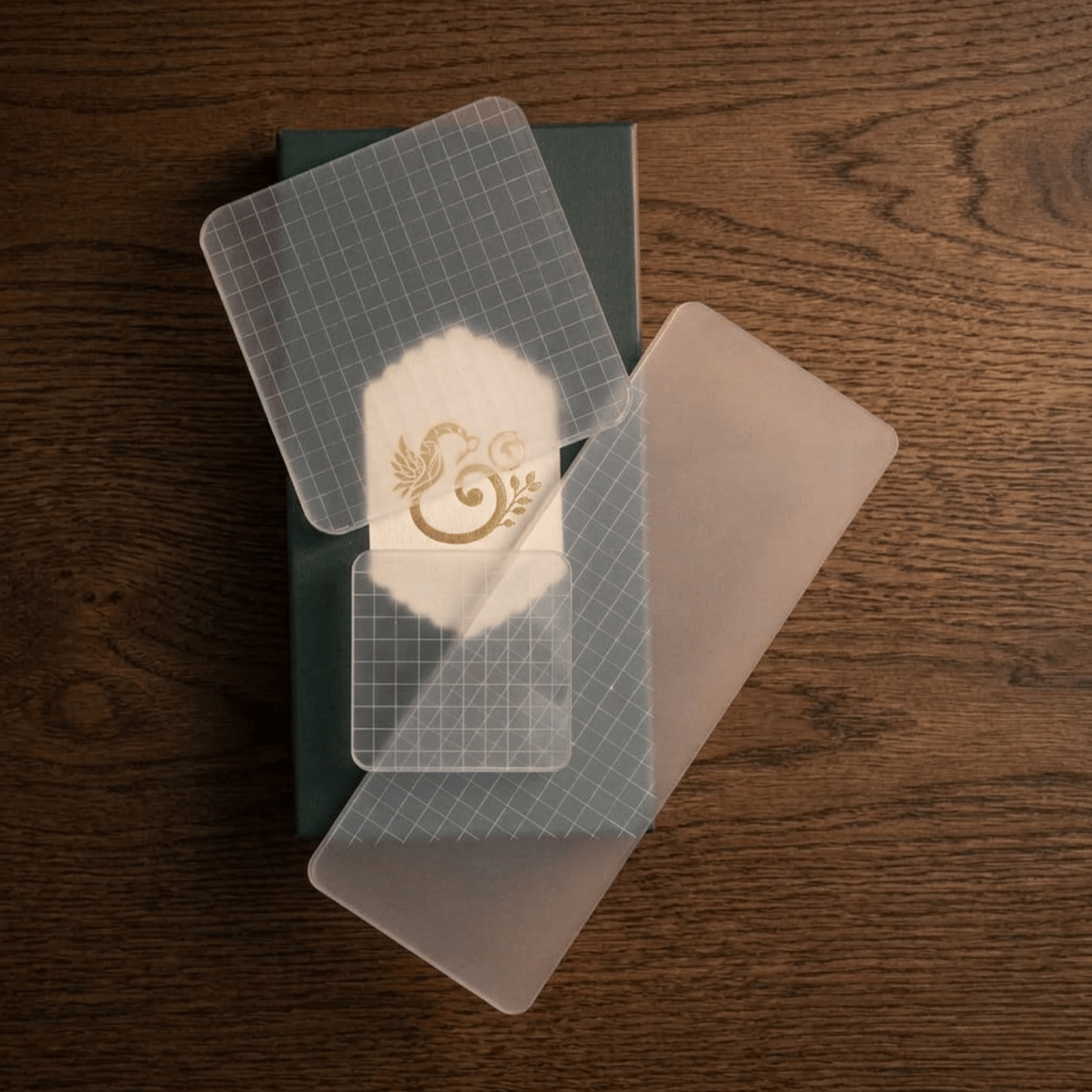 Acrylic Stamping Block Set of 3