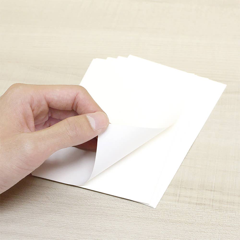 NAKABAYASHI Stationery - Yu-sari loose sheets Plain B5and A5 30sheets: A5(Plain)