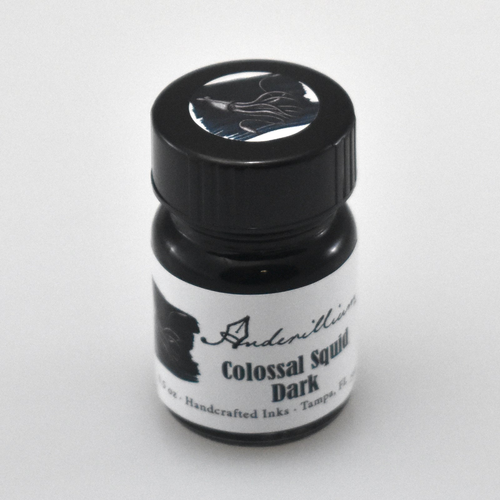 Anderillium Colossal Squid Dark 15 mL fountain pen ink