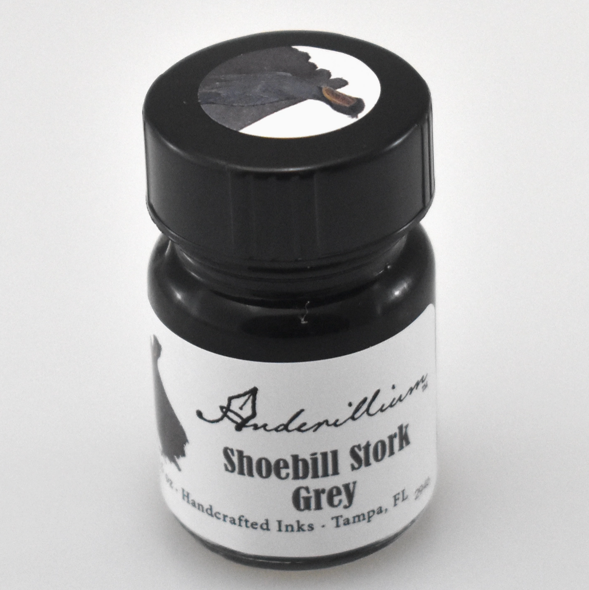 Anderillium Shoebill Stork Grey 15 mL fountain pen ink