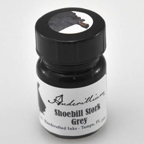 Anderillium Shoebill Stork Grey 15 mL fountain pen ink