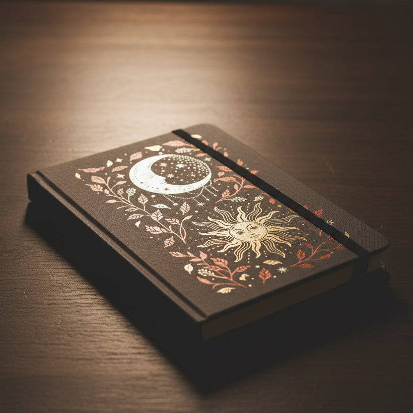 Archer & Olive Harvest Moon A5 dot grid notebook
