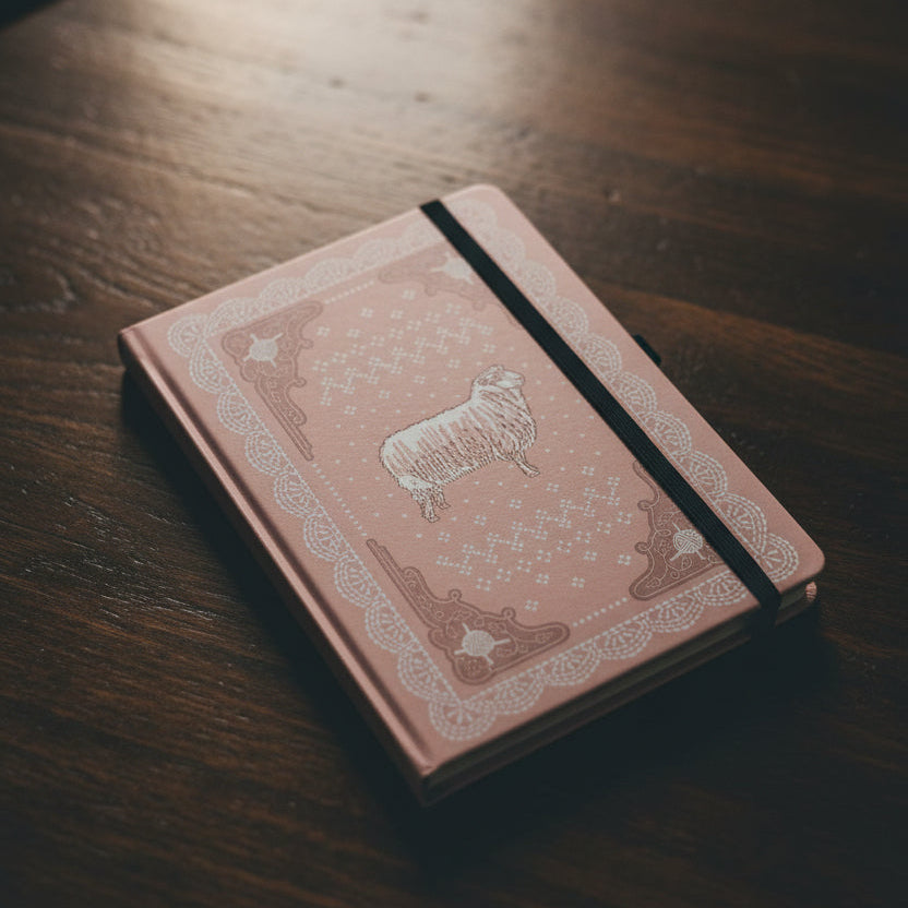 Archer & Olive Homespun A5 lined notebook