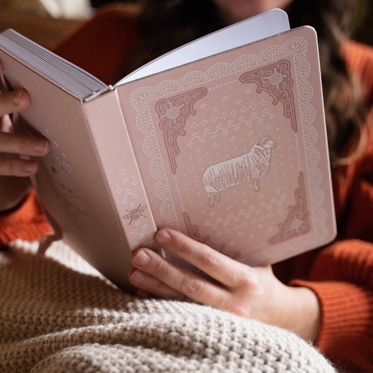 Archer & Olive Homespun notebook, cover detail
