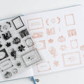 Archer & Olive Quiet Corners acrylic stamps, additional product view