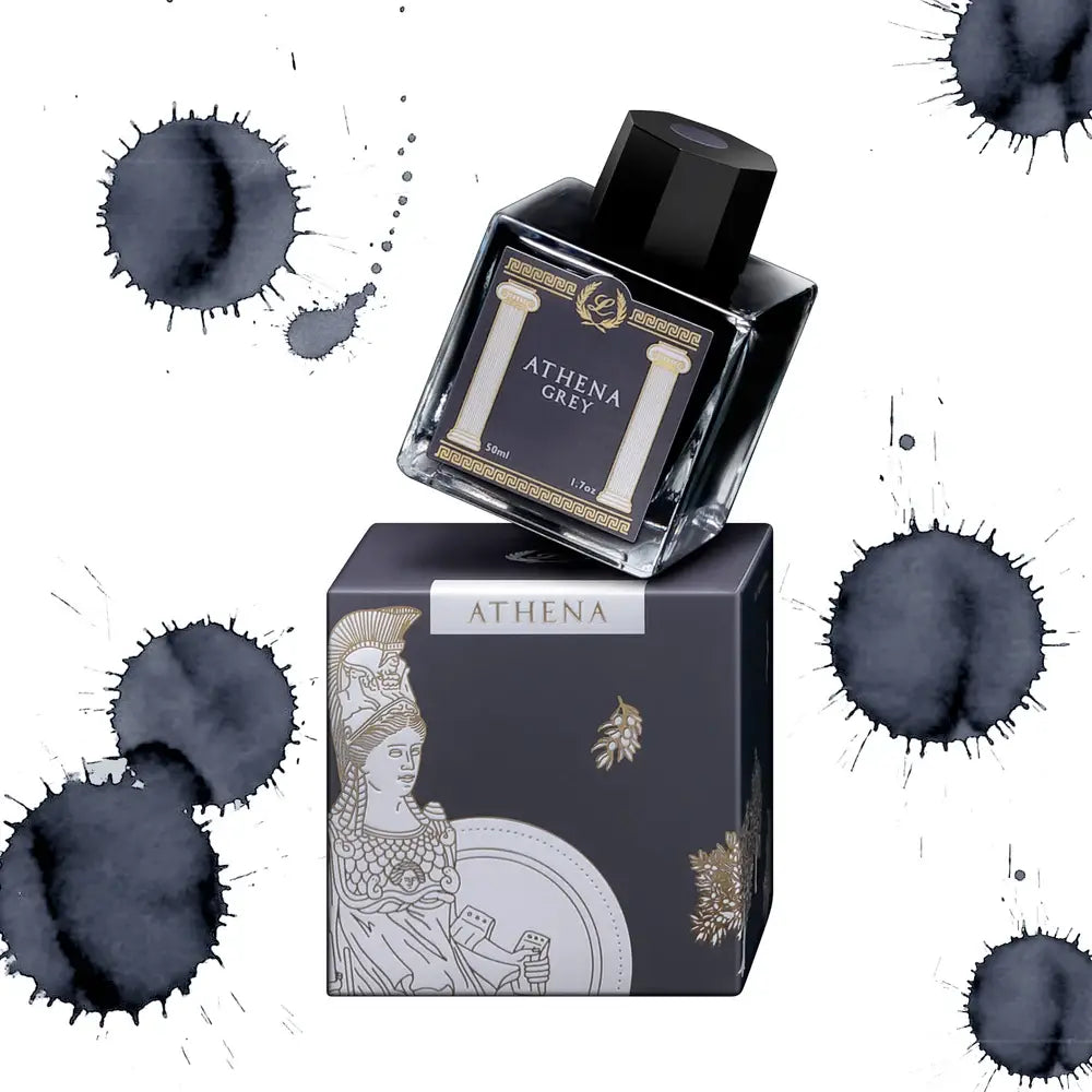 Laban Greek Mythology II Fountain Pen Ink — Athena Grey, 50 mL