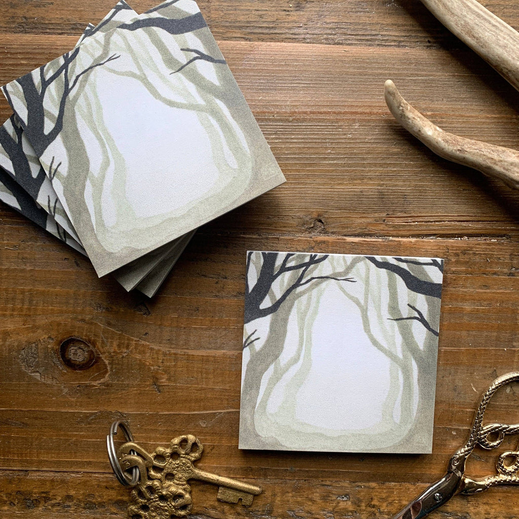 The Creeping Moon Dark Forest sticky notes
