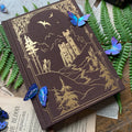 The Creeping Moon The Wanderer B6 dot grid notebook with gold foil