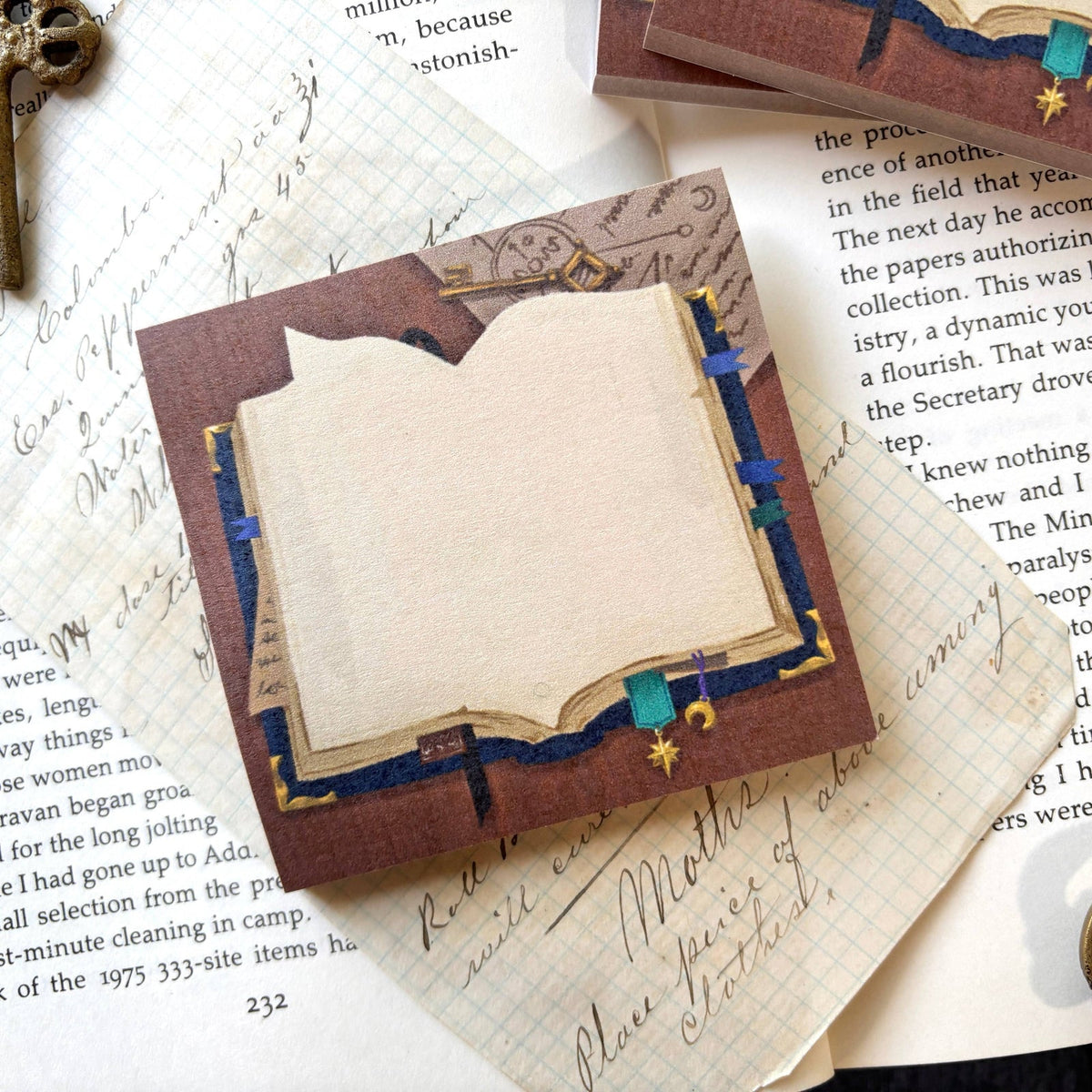 The Creeping Moon Wizard’s Tome sticky notes, additional product view